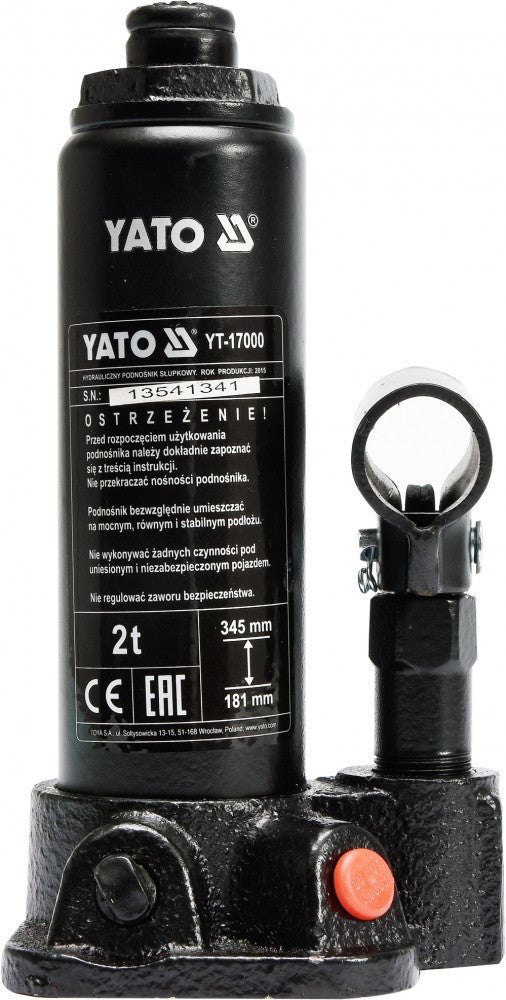 Palackemelő, 2T, 181-345mm (YATO YT-17000)