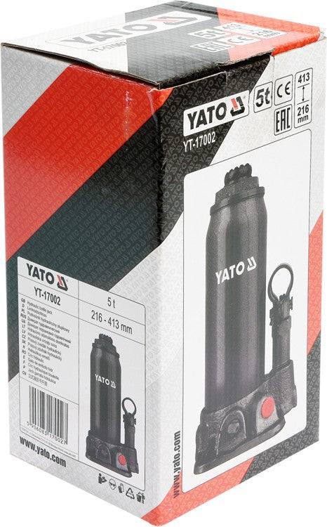 Palackemelő, 5 T, 216-413 mm (YATO YT-17002)