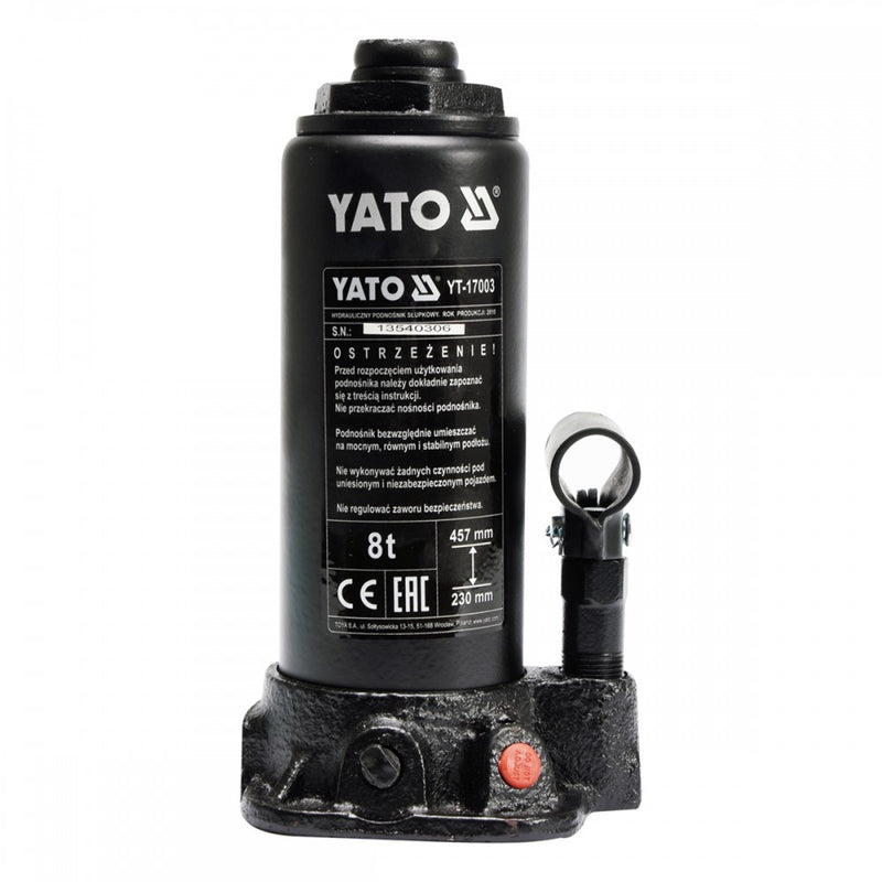 Palackemelő, 8T, 230-457mm (YATO YT-17003)