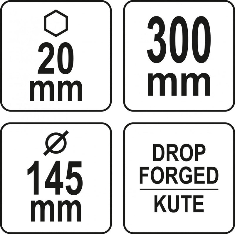 Rugóösszehúzó Ø145, L: 300mm (YATO YT-25472)