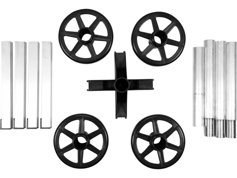 Wheel stand, tire and rim holder, for 4 wheels up to 225mm, max. 25x4kg (YATO YT-55690)