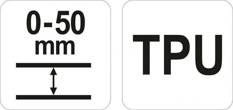 Szerelőpárna pumpás, 0-50mm, 135kg, 110x190mm (YATO YT-67382)