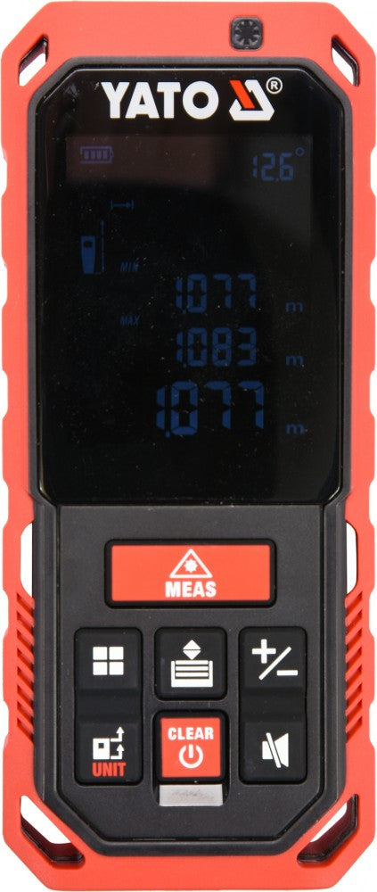 Lézeres távolságmérő 0.2-60m IP65 (YATO YT-73127)