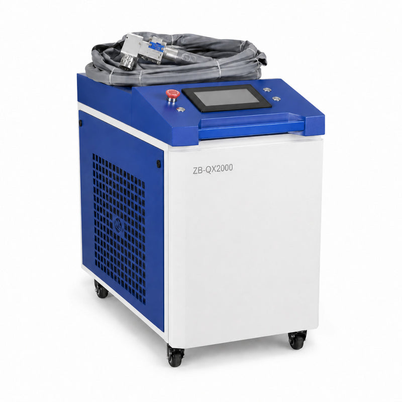 ZB-CW LaserClean 2000W – folyamatos üzemű ipari lézeres tisztítógép