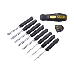 Multifunkciós csavarhúzó készlet 9 db (STANLEY 0-62-511)