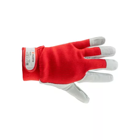 Védőkesztyű, bőr 10-es, PROTECT (WÜRTH 0899400134)
