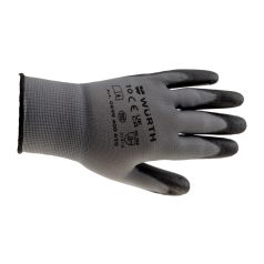 Szerelőkesztyű 10-es, PEC PU ECONOMY (WÜRTH 0899400620)