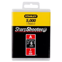   Tűzőkapocs "A" 6mm (3/53/530) 5000db (STANLEY 1-TRA204-5T)