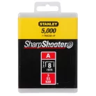 Tűzőkapocs "A" 8mm (3/53/530) 5000db (STANLEY 1-TRA205-5T)