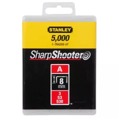   Tűzőkapocs "A" 8mm (3/53/530) 5000db (STANLEY 1-TRA205-5T)