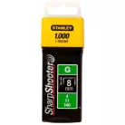 Tűzőkapocs "G" 8mm (4/11/140) 1000db (STANLEY 1-TRA705T)