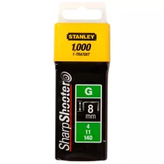   Tűzőkapocs "G" 8mm (4/11/140) 1000db (STANLEY 1-TRA705T)