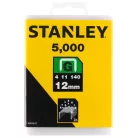 Tűzőkapocs "G" 12mm (4/11/140) 5000db (STANLEY 1-TRA708-5T)