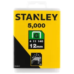   Tűzőkapocs "G" 12mm (4/11/140) 5000db (STANLEY 1-TRA708-5T)