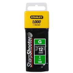   Tűzőkapocs "G" 12mm (4/11/140) 1000db (STANLEY 1-TRA708T)
