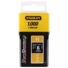 Tűzőkapocs "H" 6mm (13/15/19) 1000db (STANLEY 1-TRR134T)