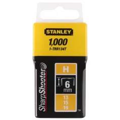   Tűzőkapocs "H" 6mm (13/15/19) 1000db (STANLEY 1-TRR134T)
