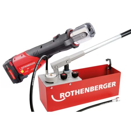 ROMAX 4000 Basic elektro-hidraulikus akkus présgép +4.0Ah akku +töltő (ROTHENBERGER 1000001840)