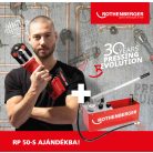 ROMAX 4000 Basic elektro-hidraulikus akkus présgép +4.0Ah akku +töltő (ROTHENBERGER 1000001840)