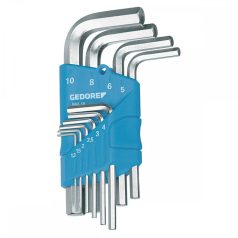   Hajlított imbuszkulcs készlet tartóban 10 részes 1.3-10 mm (GEDORE H 42-10)