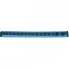   Dugaszos tartóléc 1/4'', mágneses, 380mm, 13 tároló hely (GEDORE SL 2013)