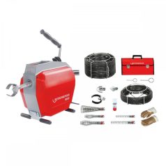   Duguláselhárító, csőtisztító gép spirál-/szerszámkészlettel 16-22mm, 650W/240V (ROTHENBERGER 19173)