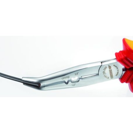 VDE többfunkciós fogó hajlított, hossza: 200mm 2K-markolat (GEDORE VDE 8131 AB-200 H)