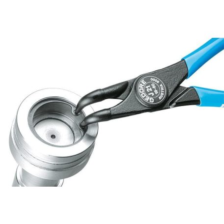 Gedore seeger-fogó belső biztosító gyűrűkhöz, hajlított, 85-140mm (GEDORE 8000 JE 41)