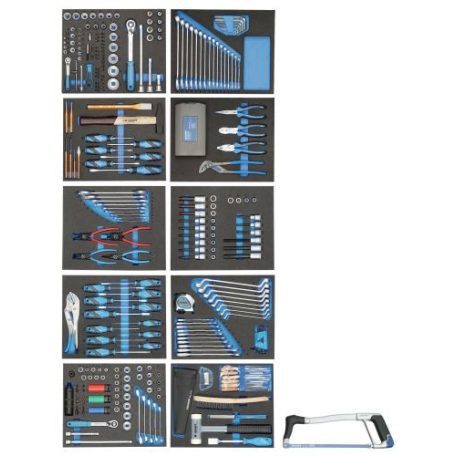 Munkapad 308 részes szerszámkészlettel (GEDORE 1504 XL-TS-308)