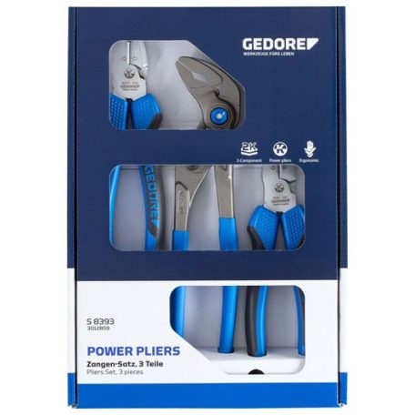 Fogó készlet 3 részes (GEDORE S 8393)