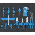 Workster smartline BLACK EDITION szerszámkocsi 172 részes szerszámkészlettel (GEDORE WSL-M-TS-172)