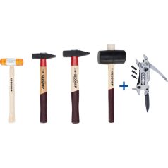   Szerszámkészlet lakatos+gumi+védőkalapács+multi.szerszám (5 részes) (GEDORE S 600 H-05)