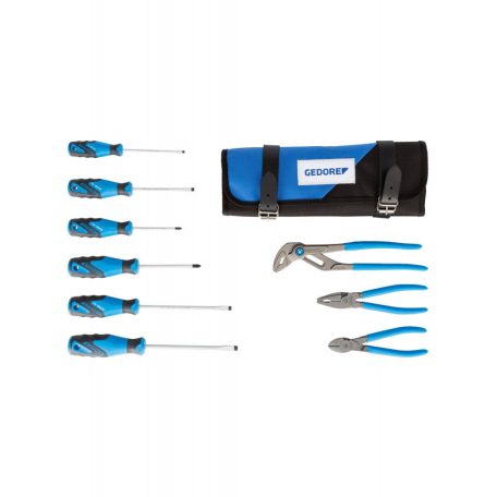 Fogó és csavarhúzó készlet 10 részes (GEDORE WT 1056 9-003, 1818228)