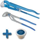 Fogó készlet 2 részes+Kéztisztító (GEDORE S 100/142)