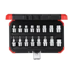   Dugókulcs készlet 1/2'' TX E10-E24 + T30-T70 16 részes (GEDORE R68003016)