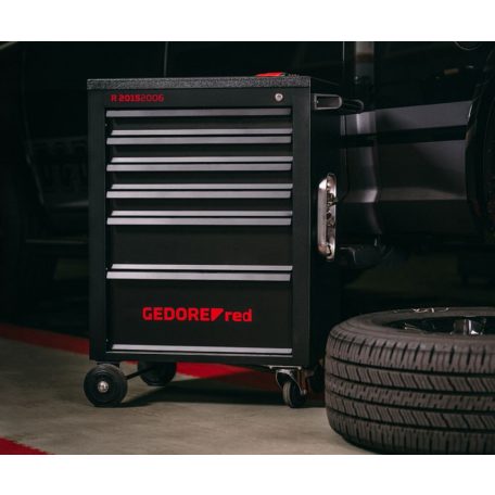 MECHANIC műhelykocsi 6fiókkal 910x628x418mm (GEDORE R20152006)
