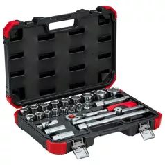   Dugókulcs Készlet 1/2" 10-32 24 Részes (GEDORE R69003024)