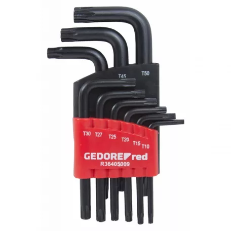Torx csavarhúzó készlet TX T10-T50 9 részes (GEDORE R36405009)