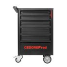 GEDWorker szerszámkocsi 5 fiókkal (üres) (GEDORE R20152205)