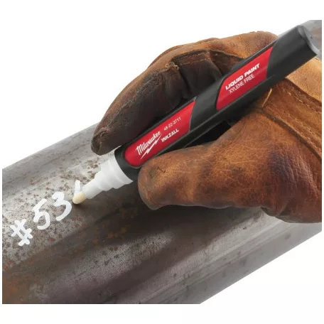 INKZALL™ Jelölő filc szelepes Fehér (MILWAUKEE 48223711) 