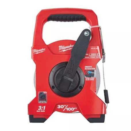 Üvegszálas keretes mérőszalag 30 m / 100 láb  (MILWAUKEE 48225330) 