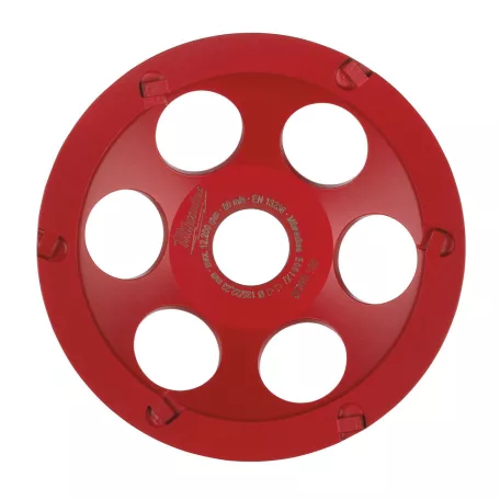 Gyémánt fazékkorong Hőre lágyuló anyagokhoz DCWS 125 mm (MILWAUKEE 4932451188) 