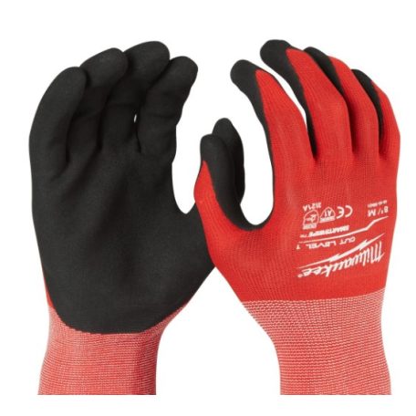 Vágásbiztos védőkesztyű 1/A 8/M - 1 pár (MILWAUKEE 4932471416) 