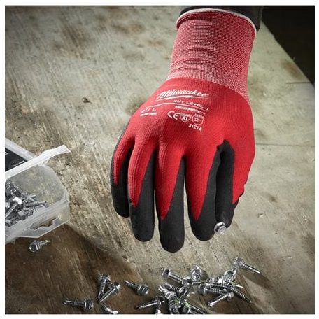 Vágásbiztos védőkesztyű 1/A 9/L - 1 pár (MILWAUKEE 4932471417) 