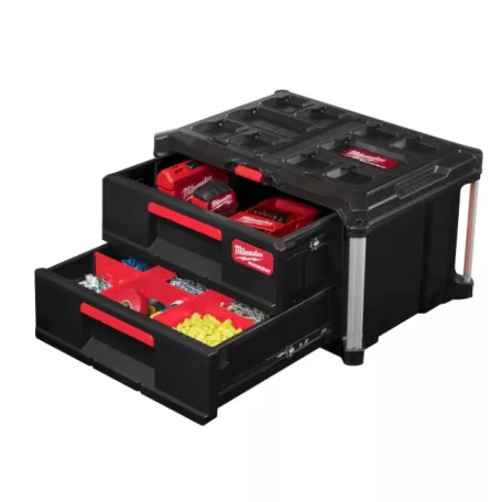 PACKOUT™ Tároló Láda 2 fiókos (MILWAUKEE 4932472129) 