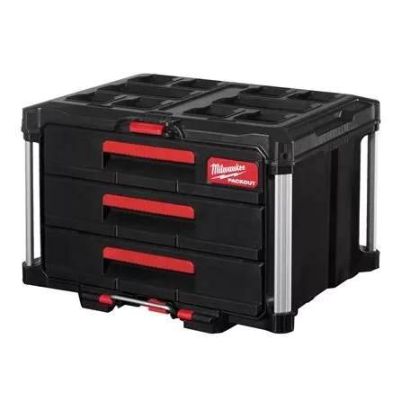 PACKOUT™ Tároló Láda 3 fiókos (MILWAUKEE 4932472130) 