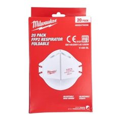 FFP2 hajtogatható maszk - 20db (MILWAUKEE 4932479238) 