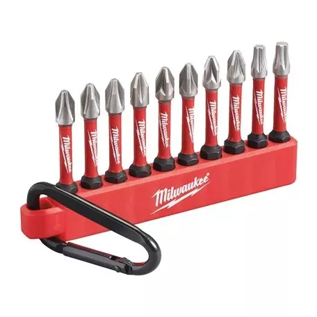 Karabineres Shockwave bit készlet (MILWAUKEE 4932492939) 