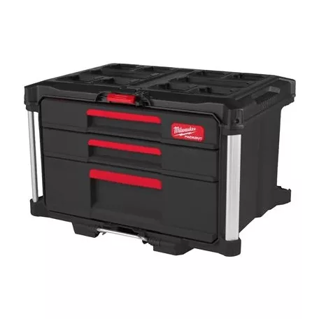 PACKOUT™ Tároló Láda 2+1 fiókos (MILWAUKEE 4932493190) 