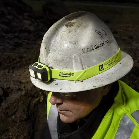 ISHL-LED ALKÁLI SZIKRAMENTES FEJLÁMPA (MILWAUKEE 4933478112) 